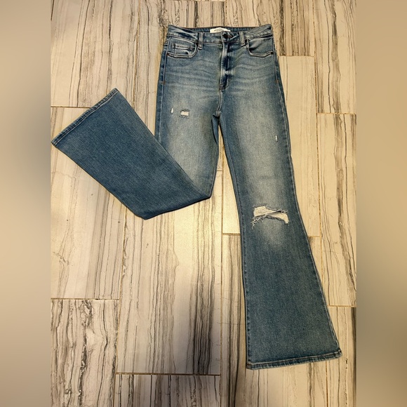 NWOT Buckle Hidden Jeans Happi High Rise Flare Stretch Jean - Picture 4 of 14